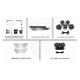 Ambient interior lighting FORS.auto for Mercedes-Benz GLA-Class (Color Sync)-7 Sets Kit
