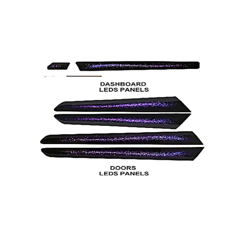 Ambient interior lighting FORS.auto for Mercedes-Benz R-Class 2006-2017 (Galaxy)-19 LEDs