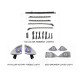 Ambient interior lighting FORS.auto for Mercedes-Benz S-Class S223 (Color Sync)-3 Sets Kit
