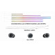 Ambient interior lighting FORS.auto for Nissan Sylphy 2014-2021 (Rainbow Kit)-24 LEDs