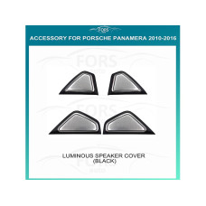 Ambient interior lighting FORS.auto for Porsche Panamera 2010-2016 (Luminous Speaker Cover-Black)