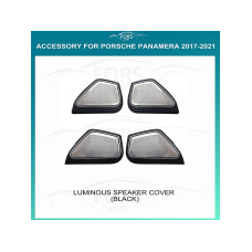 Ambient interior lighting FORS.auto for Porsche Panamera 2017-2021 (Luminous Speaker Cover-Black)