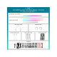 Ambient interior lighting FORS.auto for Tesla Model 3 2023-2024 (Rainbow Kit)-18 LEDs