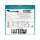 Ambient interior lighting FORS.auto for Toyota Avalon (Ribbon)-27 LEDs