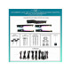 Ambient interior lighting FORS.auto for Toyota Highlander 2022 (High-Equipped)-18 LEDs