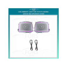 Ambient interior lighting FORS.auto for Toyota Sienna Gravia (Mid-Speaker Cover)