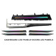 Ambient interior lighting FORS.auto for Toyota Highlander 2015-2021 (Carbon Fiber)-17 LEDs