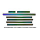 Ambient interior lighting FORS.auto for Toyota Land Cruiser 2008-2021 (Dynamic Rainbow Kit)-26 LEDs