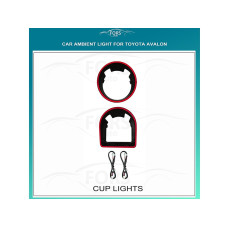 Ambient interior lighting FORS.auto for Toyota Avalon (Cup Lighs)