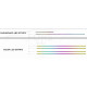 Ambient interior lighting FORS.auto for Volkswagen Lamando 2022-2023 (Rainbow Kit)-19 LEDs