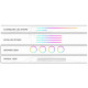 Ambient interior lighting FORS.auto for Volkswagen Passat Pro 2025 (Rainbow Kit)-24 LEDs