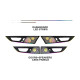 Ambient interior lighting FORS.auto for Volvo S60 2020-2022 (Rainbow Kit)-24 LEDs