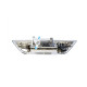 Rearview camera FORS.auto F-KA484 for Toyota Hilux Revo (CVBS/AHD, silver) 2015+
