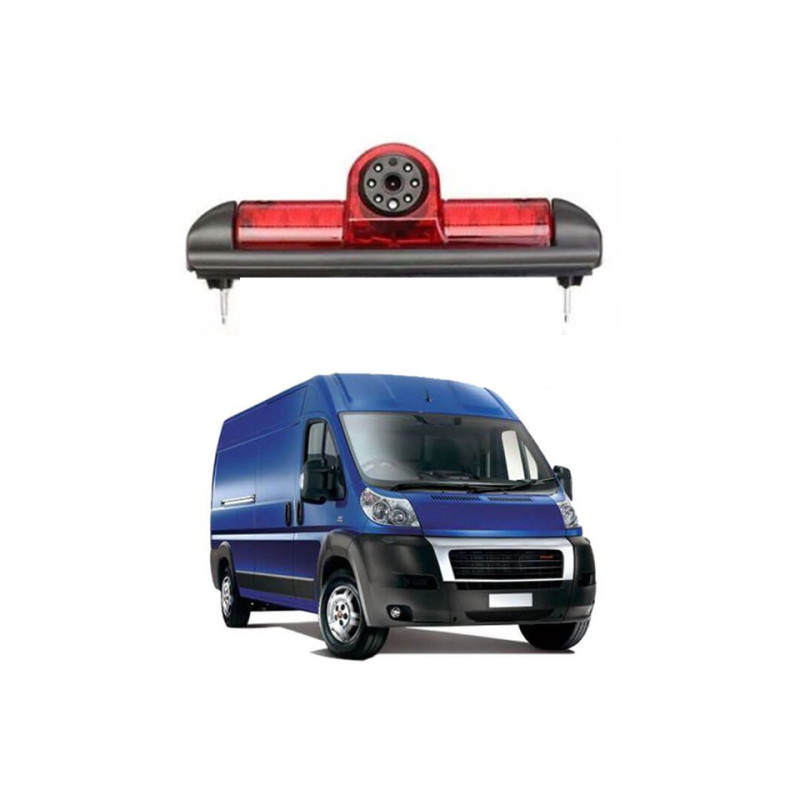 Rear brake light camera FORS.auto F-HD-SL808CL for Fiat Ducato/Peugeot Boxer/Citroen Jumper (CVBS) 2006-2017