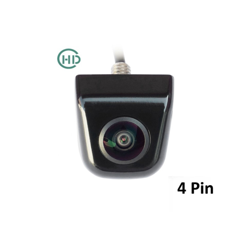 Universal rearview camera FORS.auto F-HD-988 (CVBS/AHD 170°-4 Pin) Metal Black