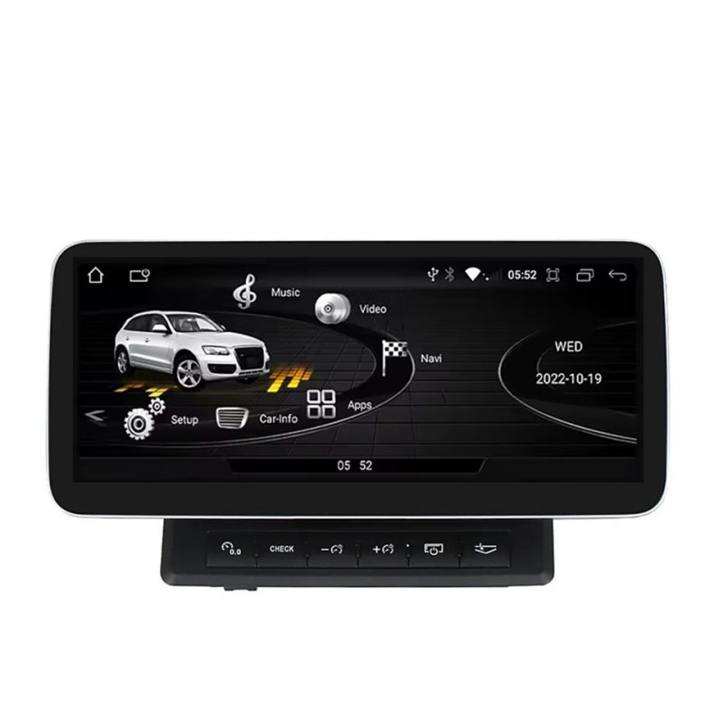 Android head unit FORS.auto for Audi A6/S6/RS6 MMI-2G (4+32Gb, 12.3") 2005-2009