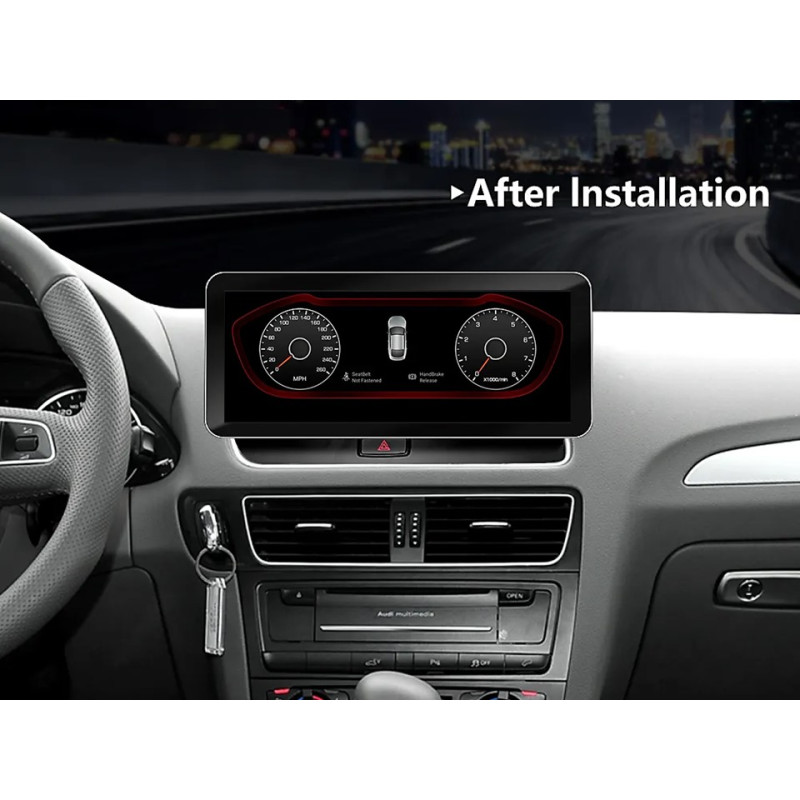 Android head unit FORS.auto for Audi Q5/SQ5 (8+64Gb, 12.3") 2017-2020
