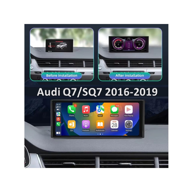 Android head unit FORS.auto for Audi Q7/SQ7 (4+32Gb, 10.25’’) 2016-2019