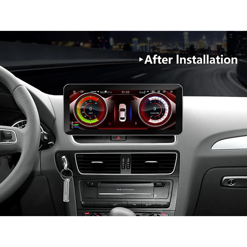 Android head unit FORS.auto for Audi Q5/SQ5 (4+32Gb, 10.25") 2017-2020