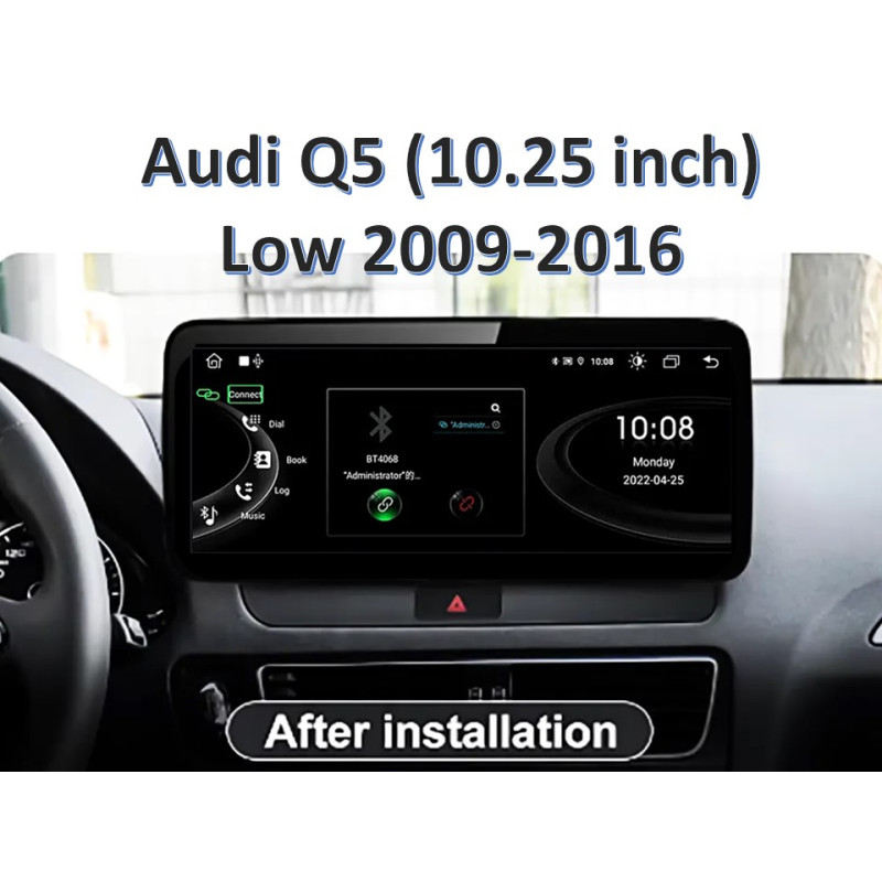Android head unit FORS.auto for Audi Q5/SQ5 Low (4+32Gb, 10.25") 2010-2016