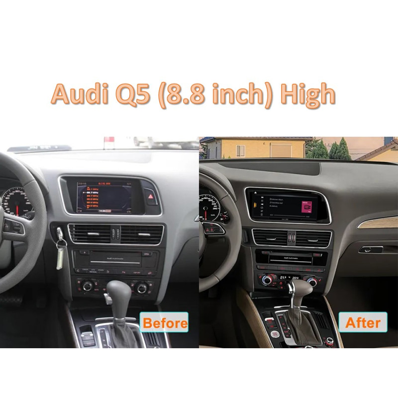 Android head unit FORS.auto for Audi Q5/SQ5 MMI-3G High (4+32Gb, 8.8") 2010-2016