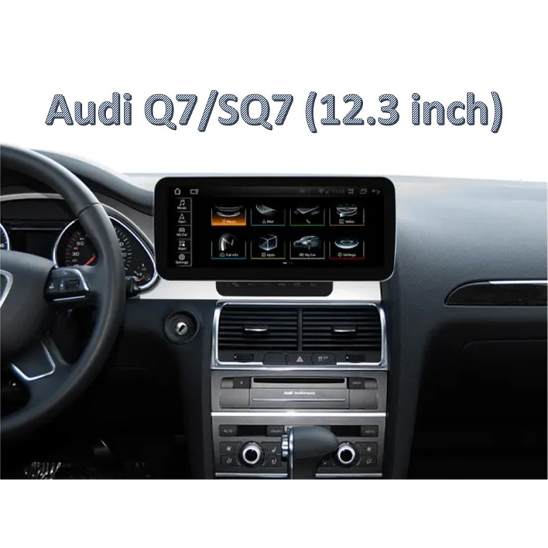 Android head unit FORS.auto for Audi Q7/SQ7 MMI-2G (8+64Gb, 12.3") 2005-2009