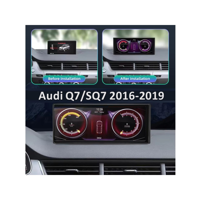 Android head unit FORS.auto for Audi Q7/SQ7 (8+64Gb, 12.4") 2016-2019