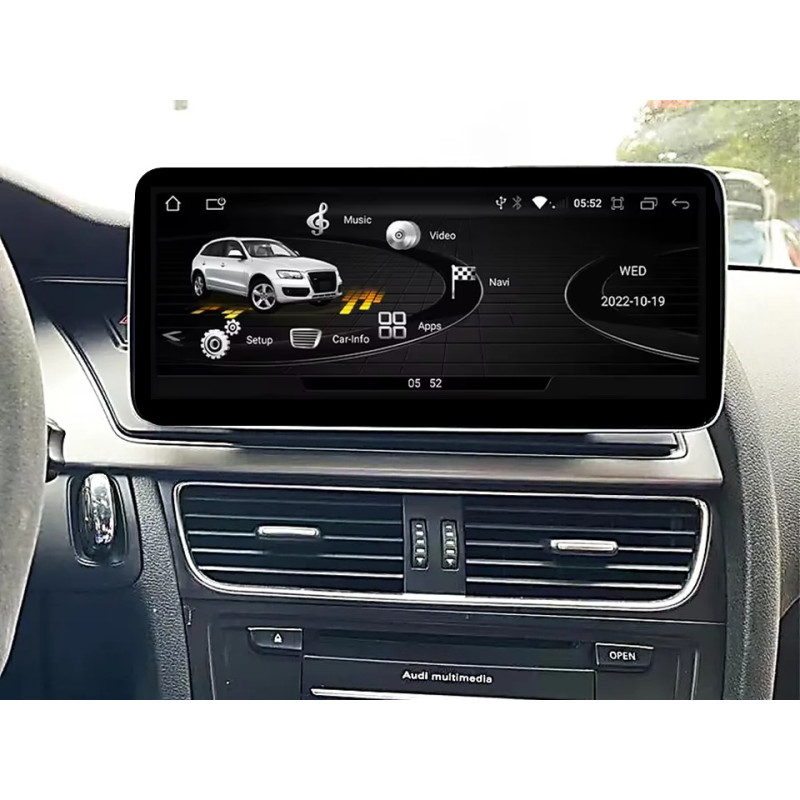 Android head unit FORS.auto for Audi A4/A5/S4/S5/RS4/RS5/B8 MMI-3G High (4+32Gb, 12.3’’) 2009-2016