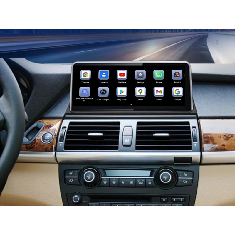Android head unit FORS.auto for BMW X5/X6 E70/E71/E72 CCC (4+32Gb, 10.25") 2007-2009