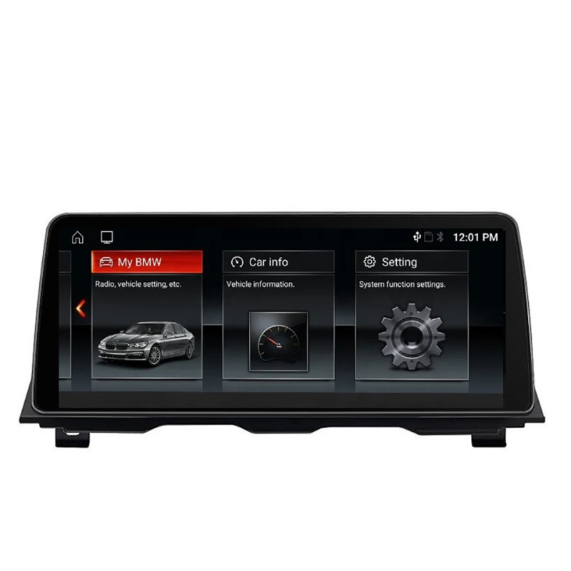 Android head unit FORS.auto for BMW 5 Series F10/F11/F18 CIC (4+32Gb, 10.25") 2010-2012