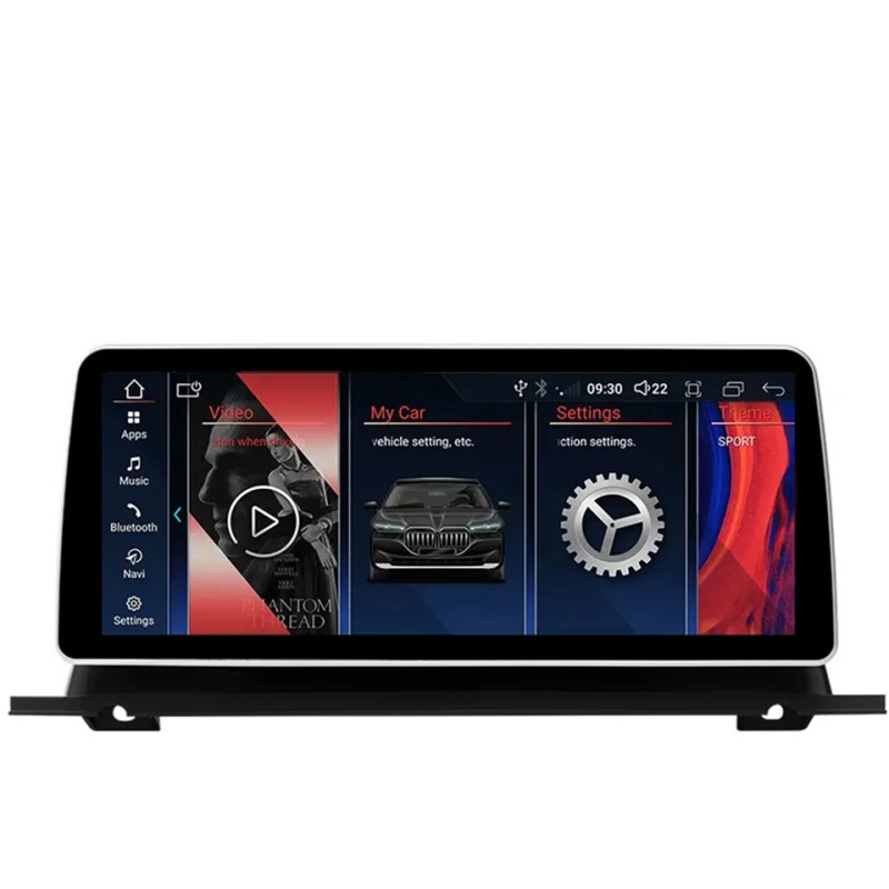 Android head unit FORS.auto for BMW 5 Series (GT) F07 CIC (4+32Gb, 12.3") 2010-2012