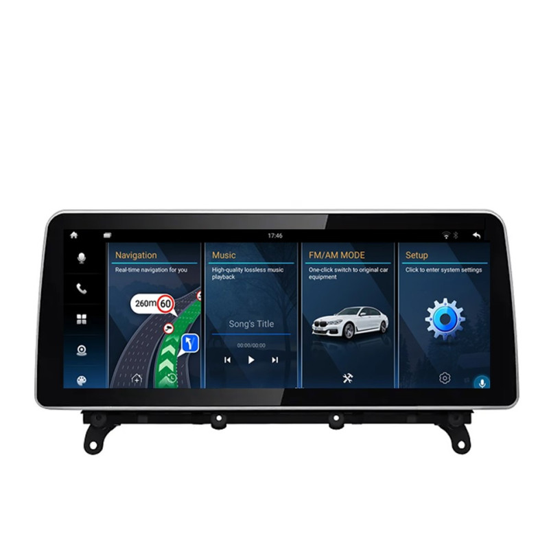Android head unit FORS.auto for BMW X3/X4 F25/26 NBT (4+32Gb, 12.3") 2013-2016