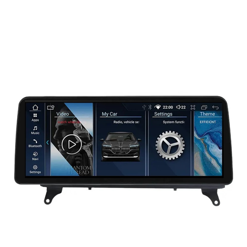 Android head unit FORS.auto for BMW X5/X6 E70/E71/E72 CCC (8+64Gb, 12.3") 2007-2009