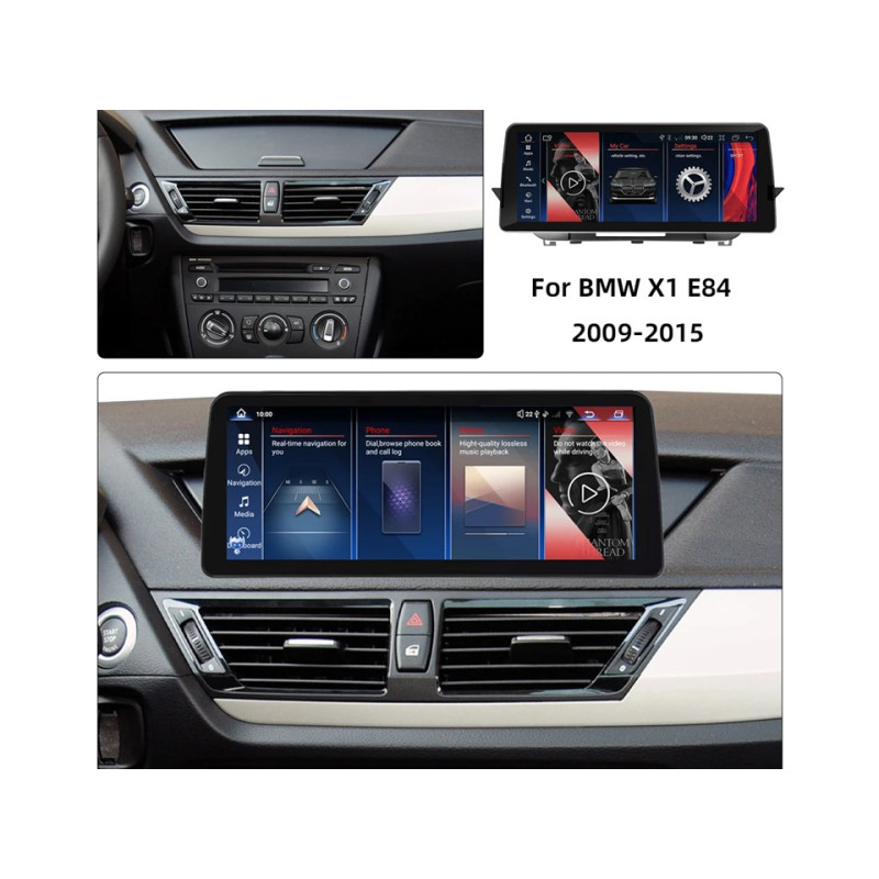 Android head unit FORS.auto for BMW X1 E84 CIC (8+64Gb, 12.3") 2009-2015