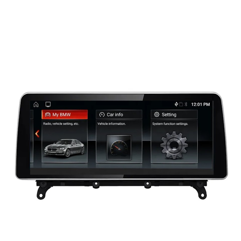 Android head unit FORS.auto for BMW X3/X4 F25/26 EVO (8+64Gb, 10.25") 2016-2018