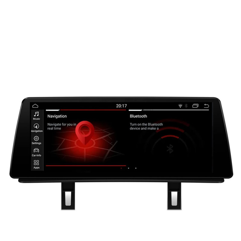 Android head unit FORS.auto for BMW 1 Series E81/E82/E87/E88 CIC (8+64Gb, 10.25") 2009-2014