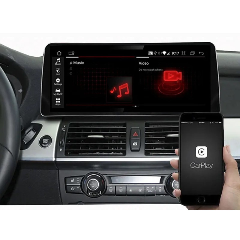 Android head unit FORS.auto for BMW X3/X4 F25/26 CIC (4+32Gb, 10.25") 2010-2013