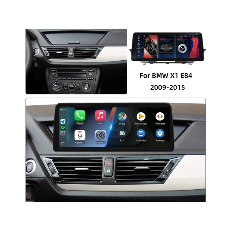 Android head unit FORS.auto for BMW X1 E84 CIC (4+32Gb, 12.3") 2009-2015