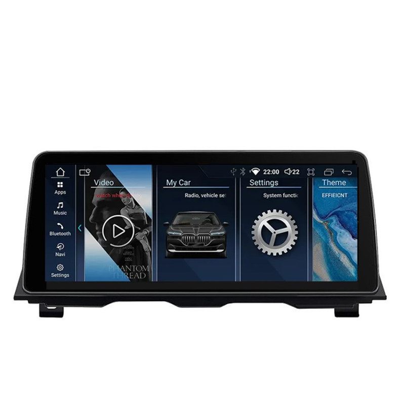 Android head unit FORS.auto for BMW 5 Series F10/F11/F18 NBT (4+32Gb, 12.3") 2013-2016