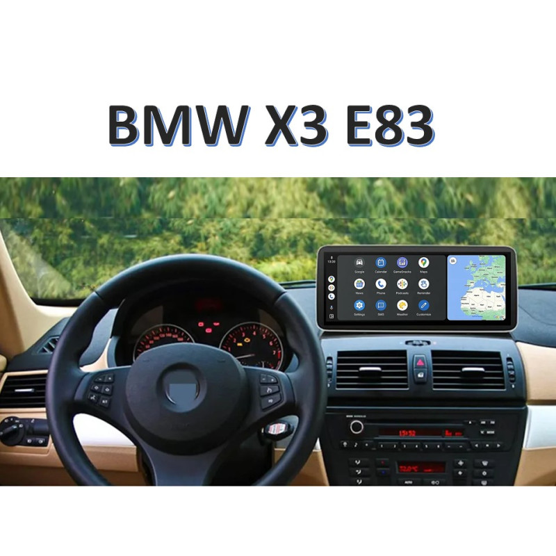 Android head unit FORS.auto for BMW X3 E83 (4+32Gb, 12.3") 2006-2010