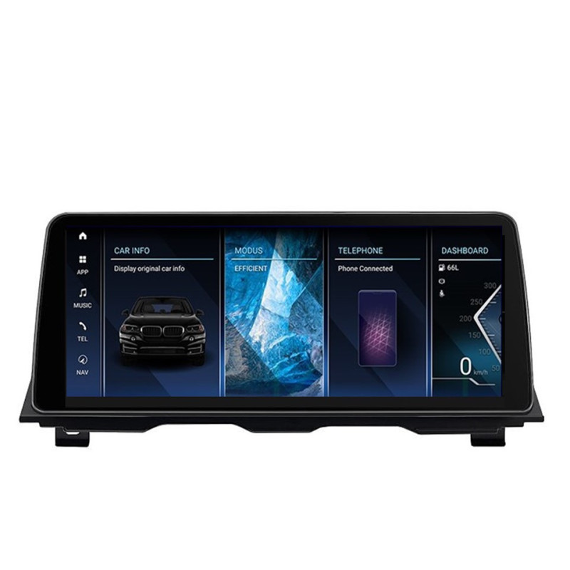 Android head unit FORS.auto for BMW 5 Series F10/F11/F18 NBT (8+64Gb, 12.3") 2013-2016