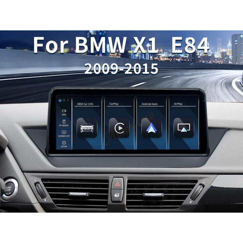 Android head unit FORS.auto for BMW X1 E84 (8+64Gb, 10.25") 2009-2015