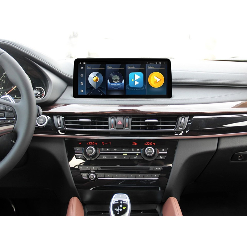 Android head unit FORS.auto for BMW X5/X6 F15/F16 EVO (8+64Gb, 12.3") 2016-2019