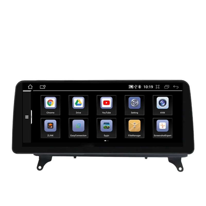 Android head unit FORS.auto for BMW X5/X6 E70/E71/E72 CIC (4+32Gb, 12.3") 2009-2012