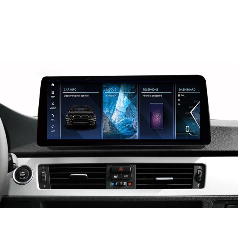 Android head unit FORS.auto for BMW 3 Series E90/E91/E92/E93 (4+32Gb, 10.25") 2005-2012