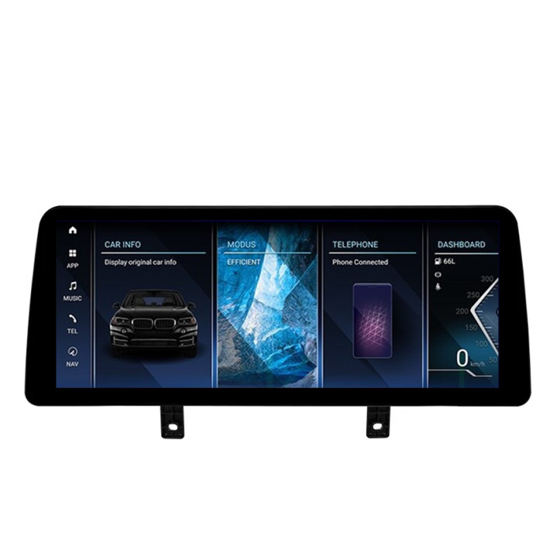 Android head unit FORS.auto for BMW 3/4 Series F30/F32/F33/F36 CIC (4+32Gb, 12.3") 2012-2013