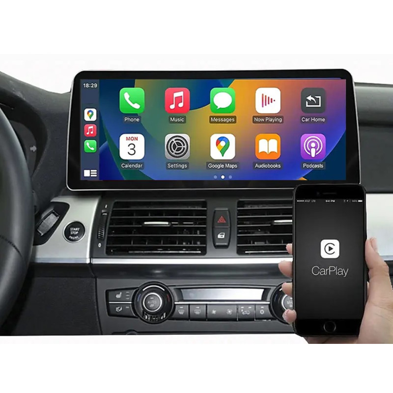 Android head unit FORS.auto for BMW X3/X4 F25/26 CIC (8+64Gb, 12.3") 2010-2013