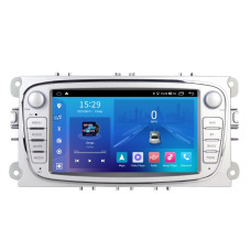 Android head unit FORS.auto FS 2 ULTRA-FDSO Ford Focus/Mondeo/S-Max/C-Max/Kuga/Fiesta/Fusion (2+32Gb, 7", silver) 2007-2011