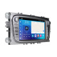 Android head unit FORS.auto FS 2 PRO-FDSO Ford Focus/Mondeo/S-Max/C-Max/Kuga/Fiesta/Fusion (2+32Gb, 7", silver) 2007-2011