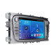 Android head unit FORS.auto FS 2 ULTRA-FDSO Ford Focus/Mondeo/S-Max/C-Max/Kuga/Fiesta/Fusion (2+32Gb, 7", silver) 2007-2011